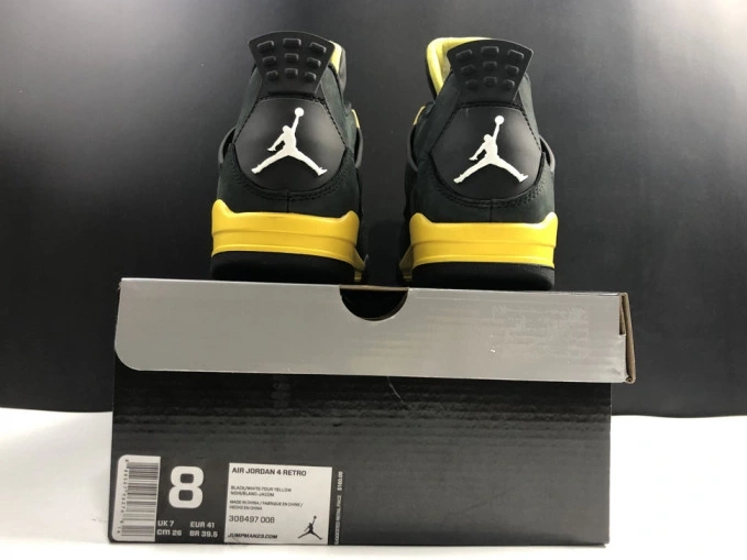 Air Thunder Jordan 308497-008 Retro 4 0821